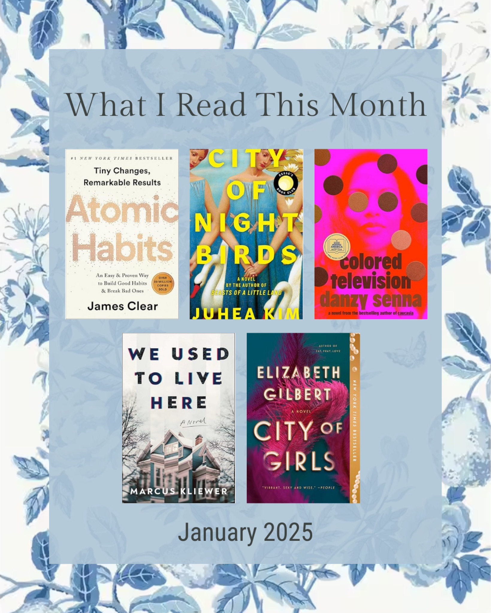 What I read in January 2025
