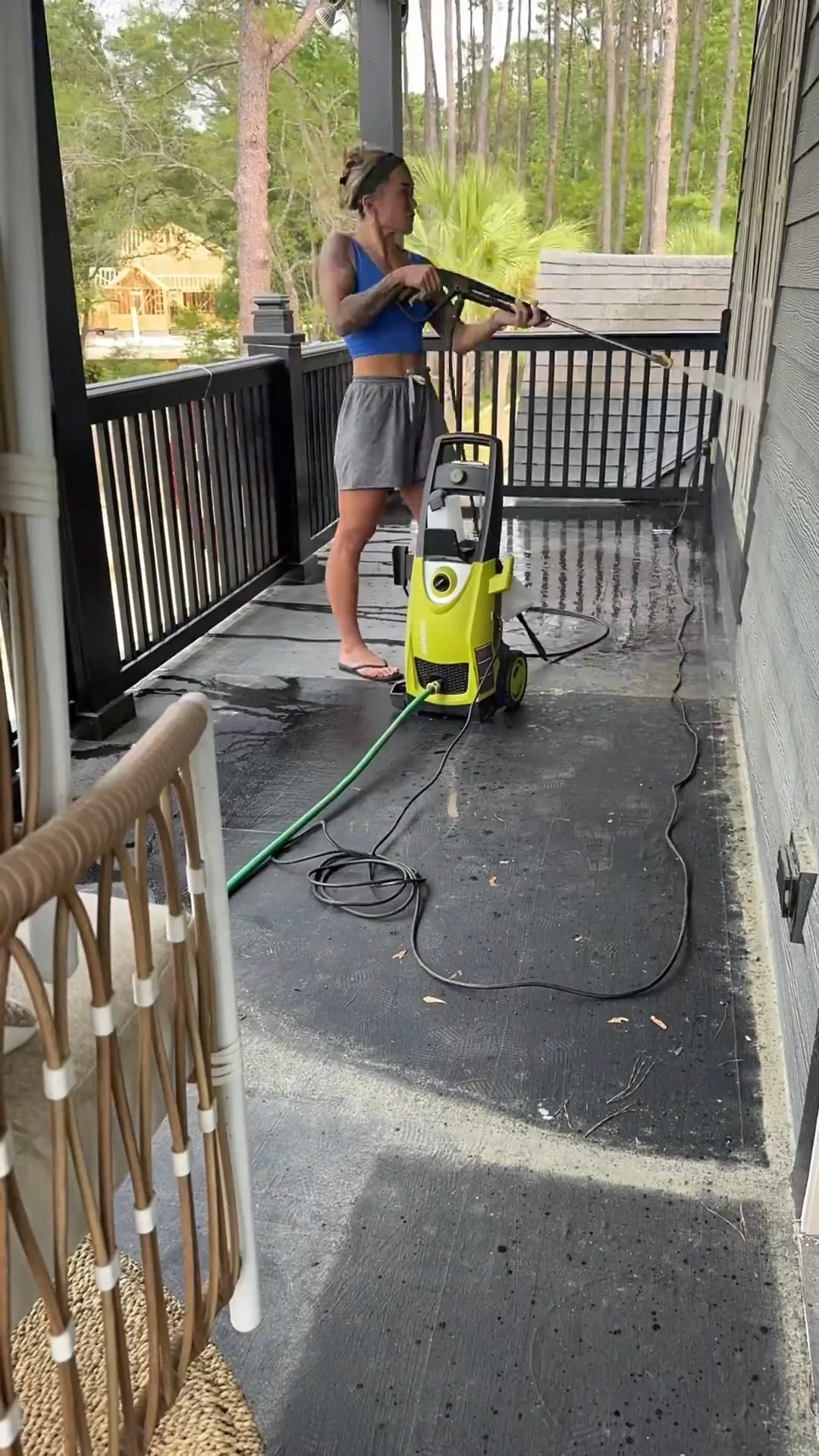 Linked everything I could from this reel🤎🌼💦 Power / pressure  washer being the main attraction 😂

The rugs out here are old from Target! But I genuinely LOVE the Walmart furniture we have out here. I’ve had this set of chairs for almost 2 years now & they are great! Also bought the rockers last year but just now put them together & they’re amazing too! 🙌🏼

Outdoor patio / home decor / patio / porch / pressure washer / sun joe / amazon finds / home projects / reel / mini vlog / DIY / Holley Gabrielle 

#LTKSeasonal #LTKHome #LTKSummerEdit
