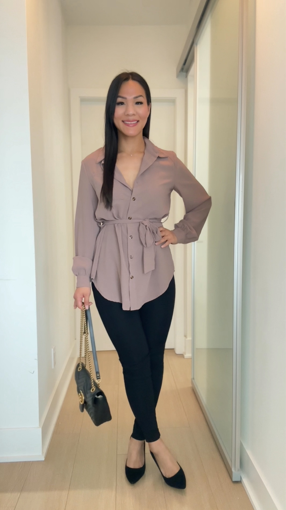 Cute blouse from SHEIN! 🤎

#LTKsummer #LTKspring #LTKcanada
