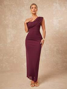 Lumalex Fall Winter Modest Old Money Coquette Glitter Holiday Party Outfit Rave Festival Outing S... | SHEIN