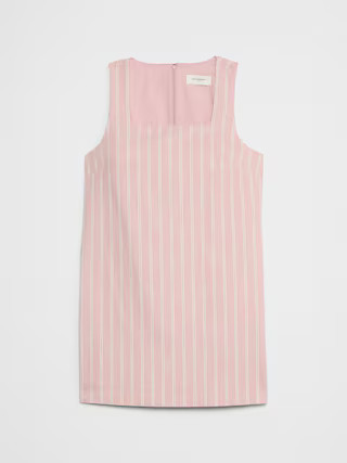 Square-Neck Mini Shift Dress | Banana Republic Factory