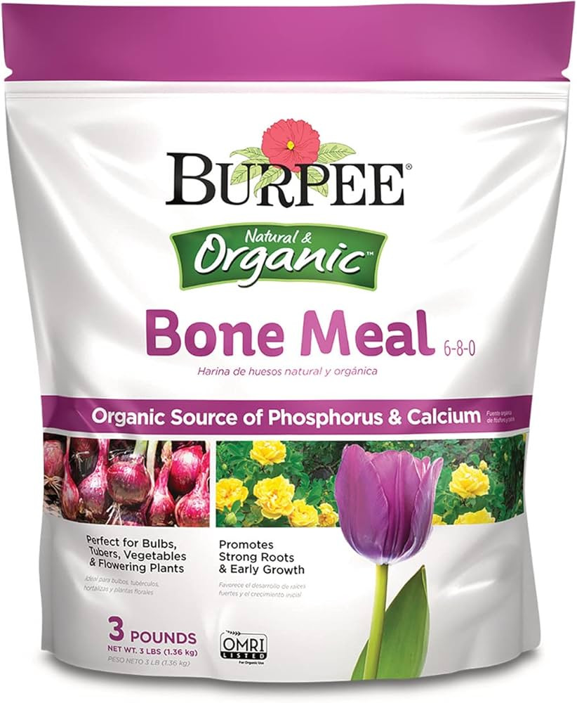 Burpee Bone Meal Fertilizer | Add to Potting Soil | Strong Root Development | OMRI Listed for Org... | Amazon (US)