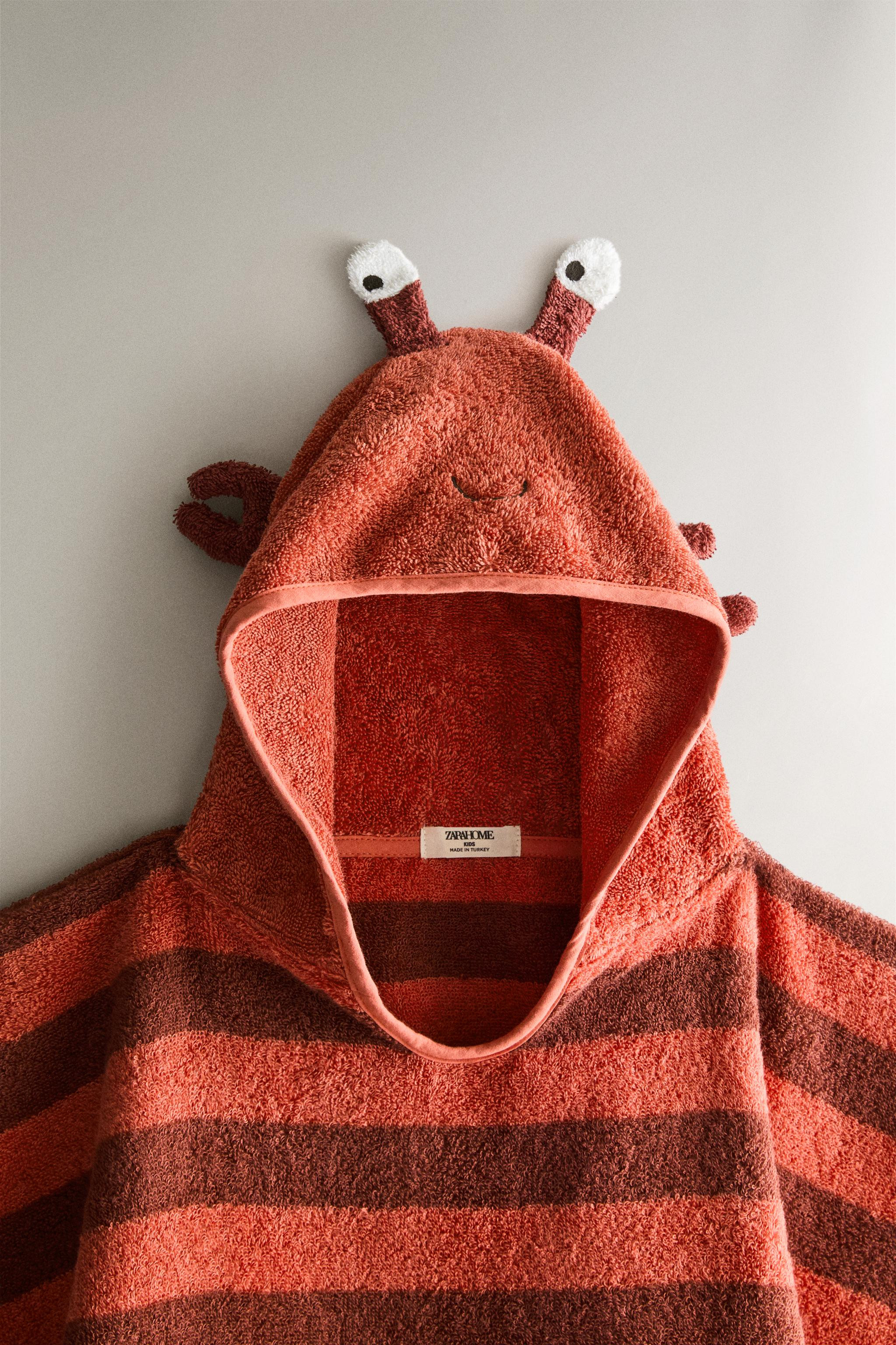 KIDS' LOBSTER BEACH PONCHO | Zara US