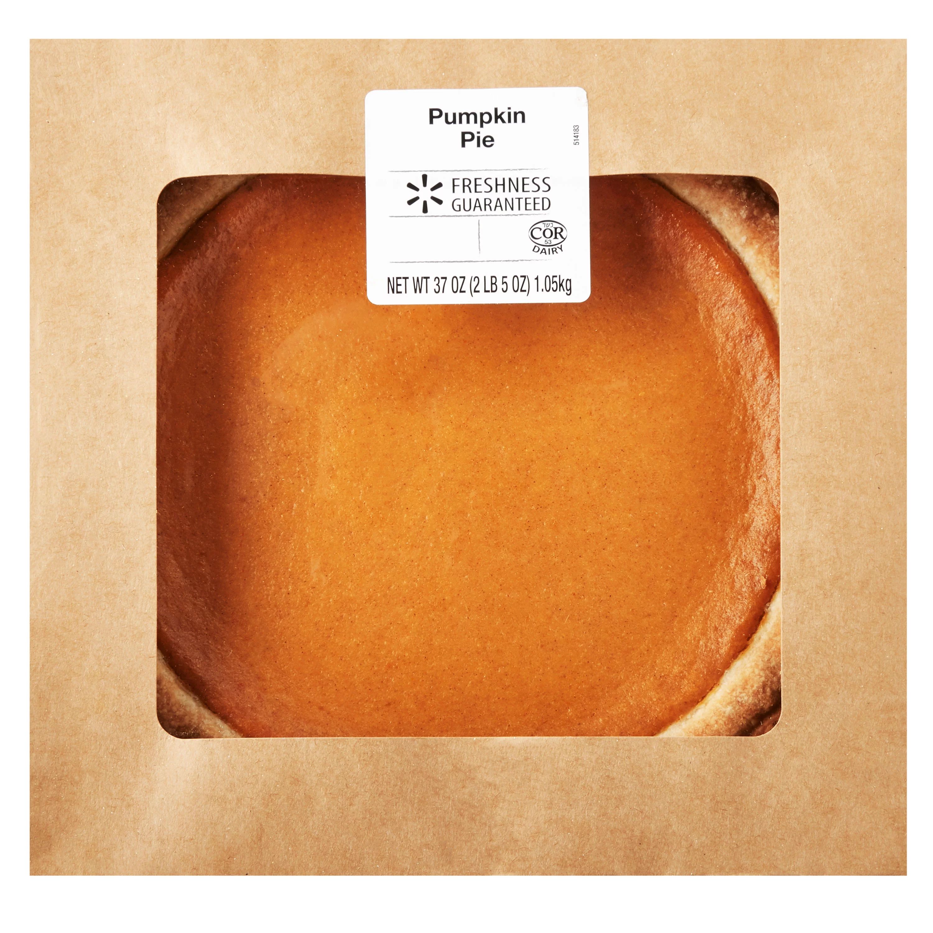 Freshness Guaranteed 10 inch Pumpkin Pie 37 oz. - Walmart.com | Walmart (US)