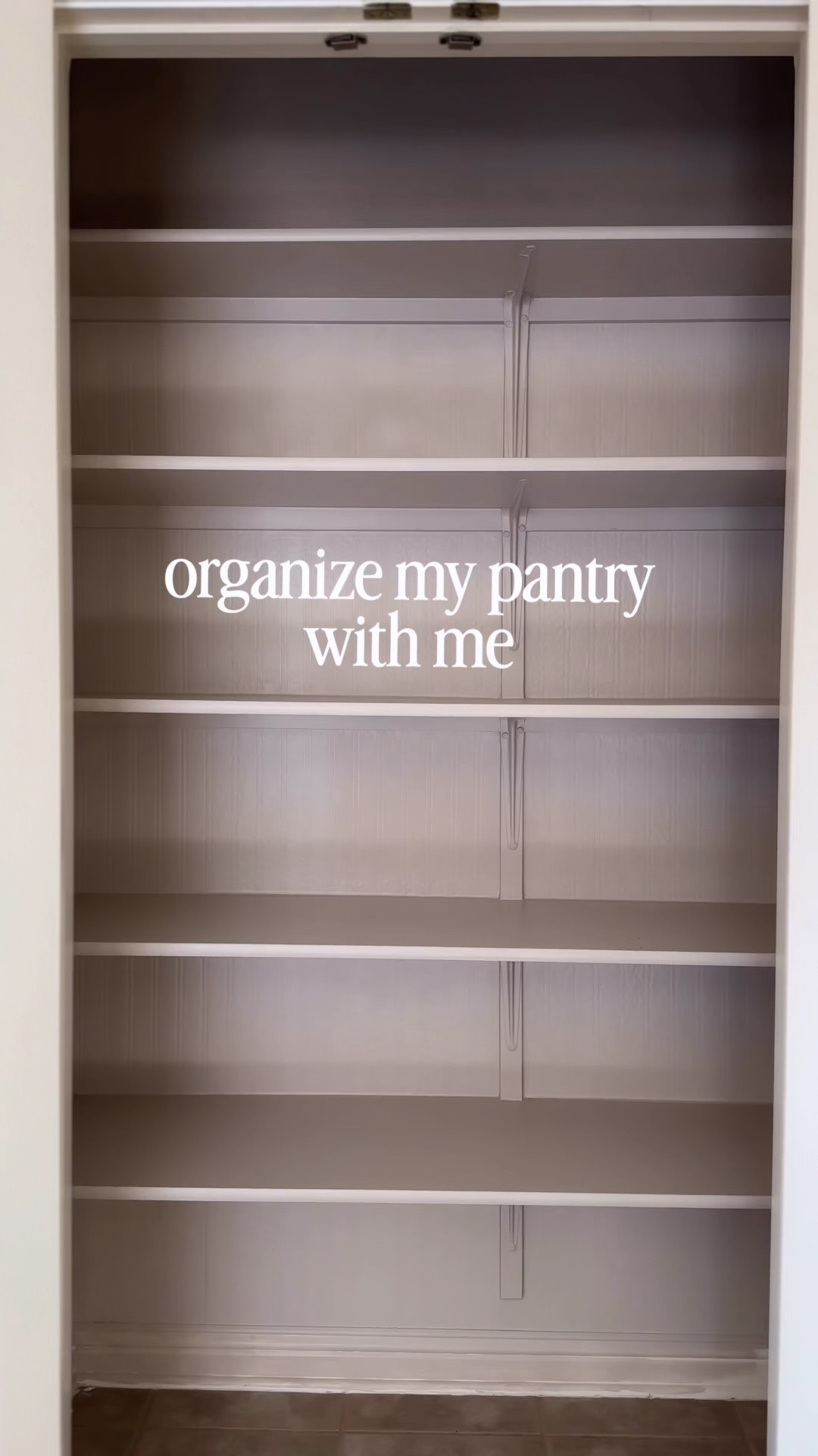 Organizing my Pantry ☺️
Finally created the pantry organization of my dreams! 
From aesthetic glass jars, to wicker baskets, and metal baskets it’s everything and more I wanted my pantry to be! 🙌🏼🙌🏼

Just wait till you see the cafe curtains I’m adding at the bottom! 🤌🏼🤌🏼🤌🏼
#pantry #pantryorganization #ａｅｓｔｈｅｔｉｃ #homegoals #homeorganization 

#LTKSaleAlert #LTKSeasonal #LTKHome