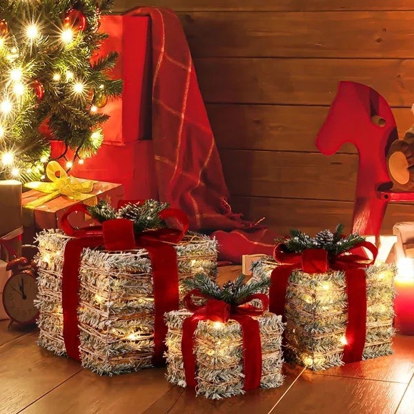 There’s still time to decorate for the holidays! The 3-Piece Tinsel Giftbox Holiday Decoration Set with Battery Operated Lights (Set of 3) is ON SALE and is under $100.

Keywords: Holiday decor, Christmas decor, holiday lights, holiday fit boxes, holiday ornaments, Christmas lights, Christmas tree, outdoor holiday lights, outdoor Christmas decor 



#LTKHome #LTKSaleAlert #LTKHoliday
