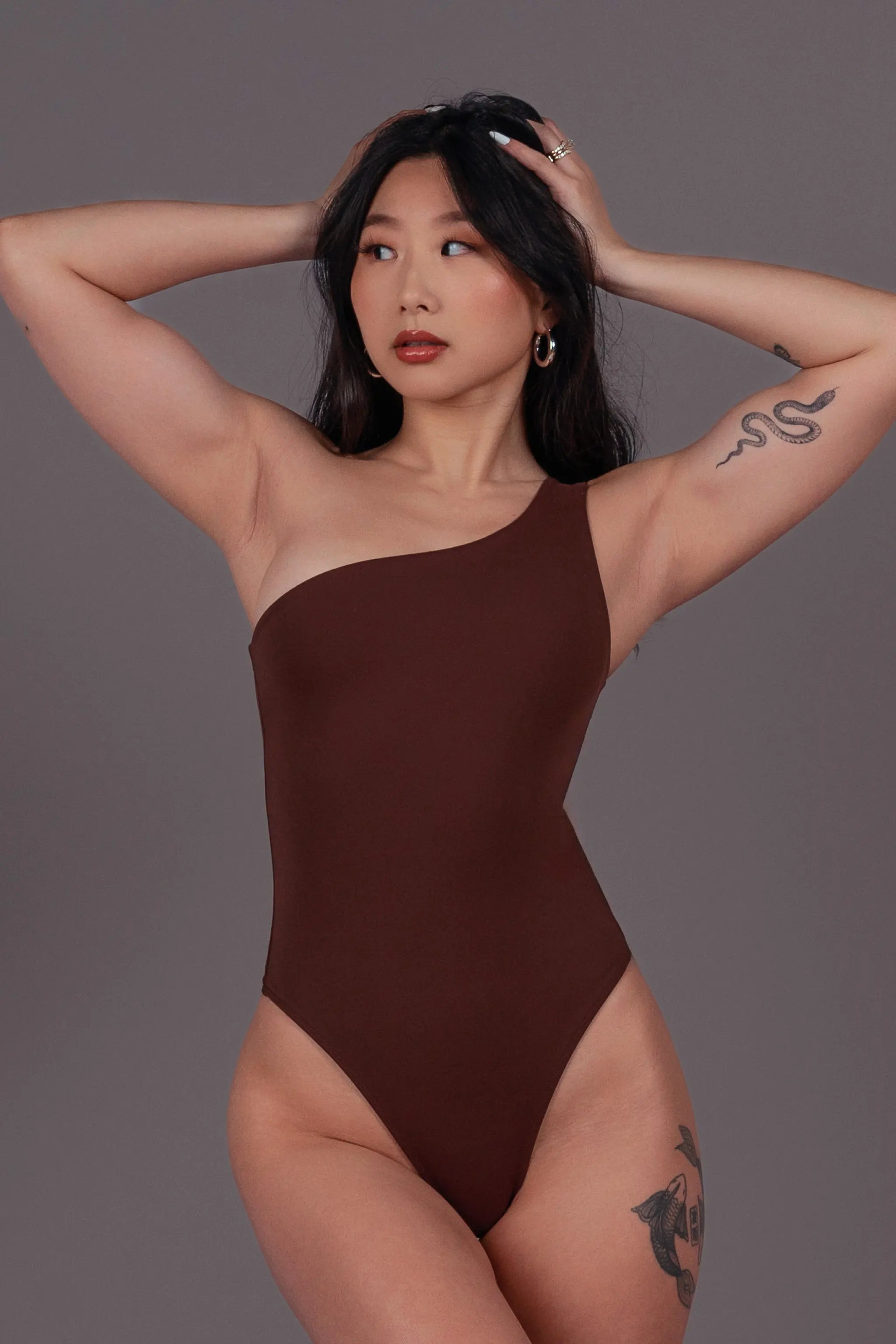 One Shoulder Bodysuit | RAYN