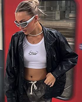 LIKSMU Wrap Around Street Fashion Sunglasses for Women Men Swift Oval Trendy Shades | Amazon (US)