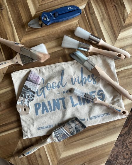 Seriously the best brushes to help save time and sanity! Zibra paint brushes eliminate the need to tape off walls and trim with crisp clean precision and a brush head loaded with more filaments than any other paint brush giving you a full covering brushstroke.
Find them on Amazon, Lowes, and Home Depot 

#LTKFind #LTKhome #LTKunder50