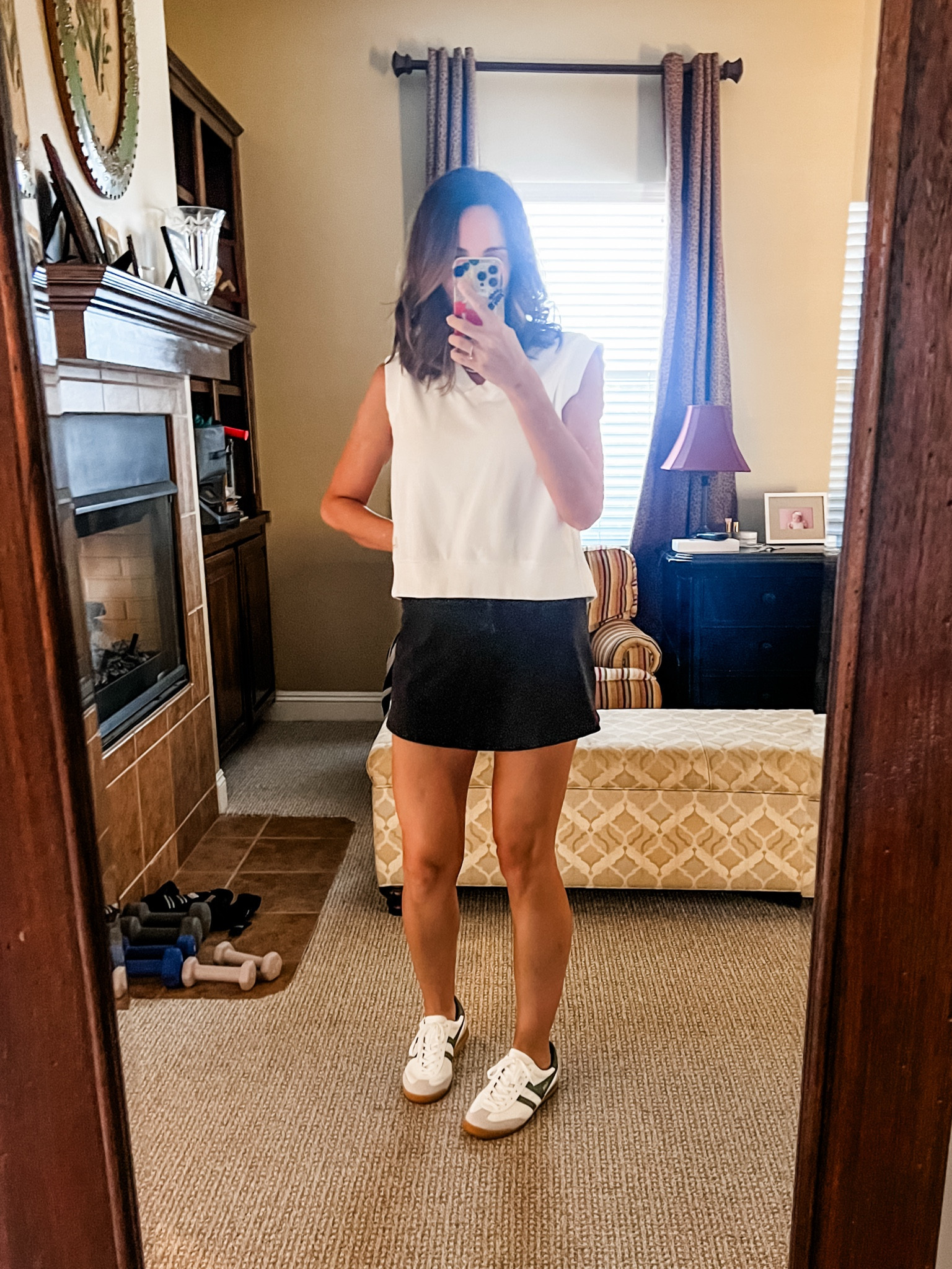 5’9” • Size small • Size 27 
Outfit and shoes true to size.  

#LTKActive #LTKStyleTip #LTKOver40