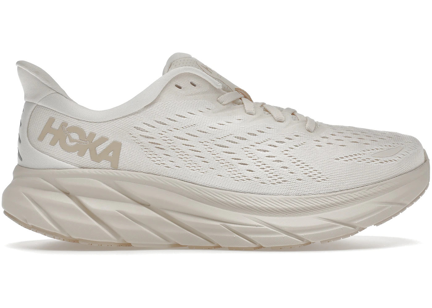 Hoka One One Clifton 8Eggnog Shifting Sand (W) | StockX