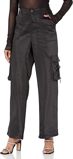 The Drop Women's Jessenia Shine Cargo Pants | Amazon (US)