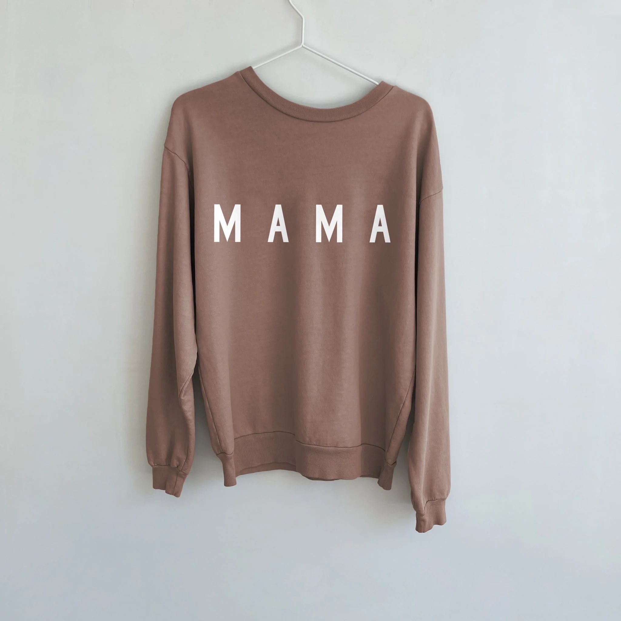 Womens Rosewood "Mama" Lightweight Everyday Sweatshirt | Ford and Wyatt