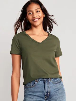 EveryWear V-Neck T-Shirt for Women | Old Navy (US)