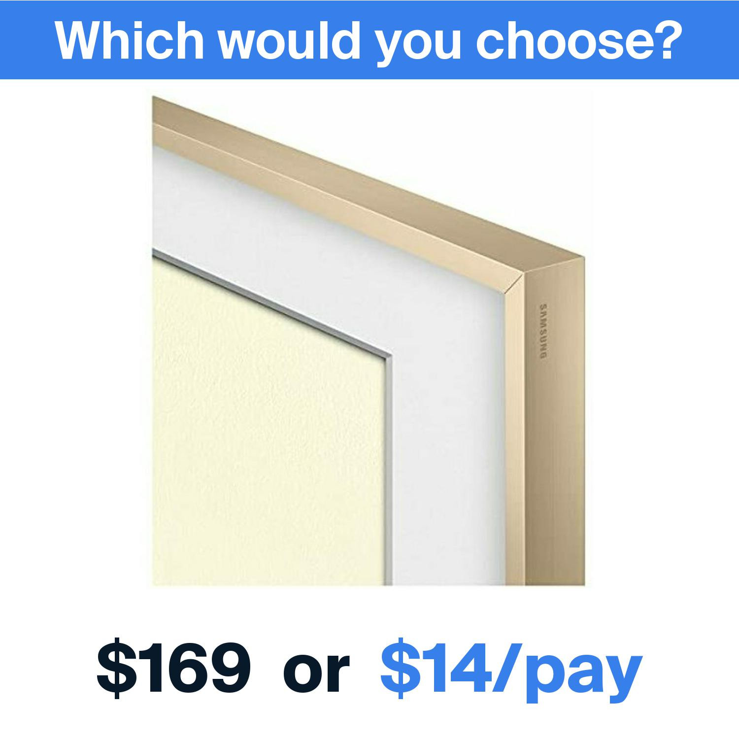 Samsung - The Frame Customizable Bezel | Perpay