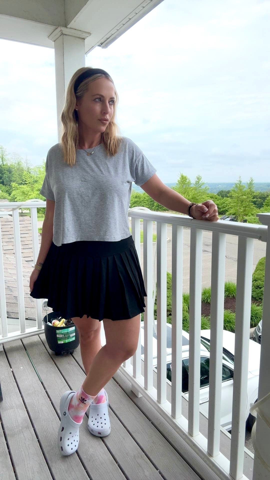 Summer outfit. activewear. Crocs skirt. 



#LTKActive #LTKFindsUnder50 #LTKMidsize