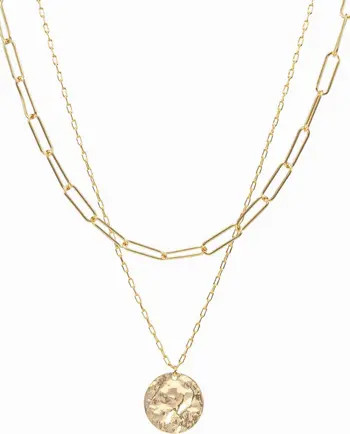 Bearfruit Jewelry Roth Layered Medallion Necklace | Nordstrom | Nordstrom