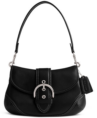 Soho Leather Shoulder Bag | Macy's