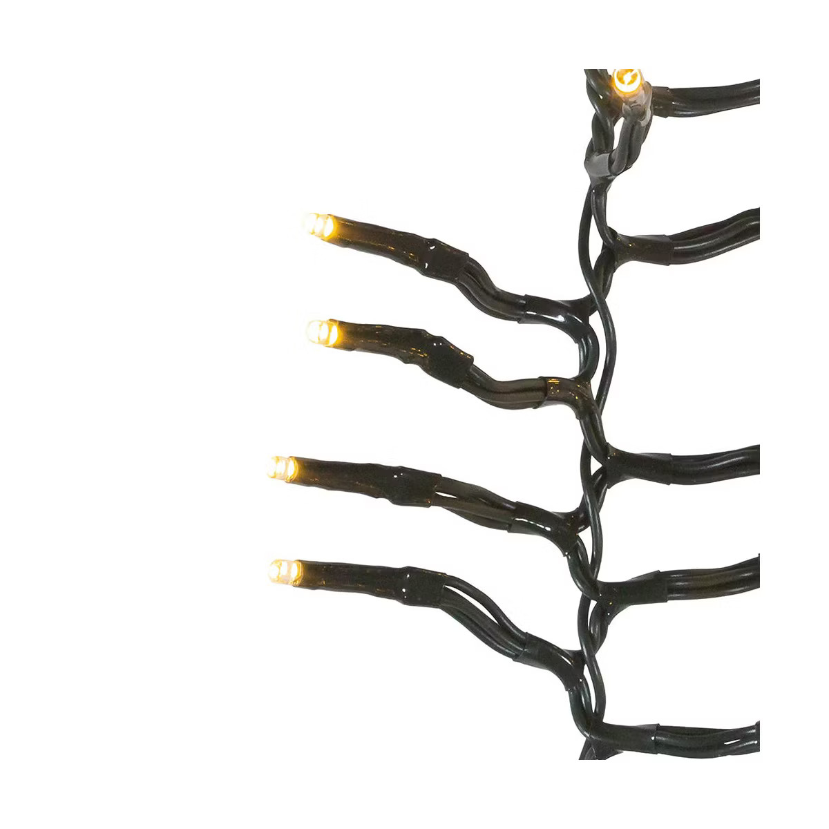 Kurt Adler 3000-Light 98' Cluster Garland, with Warm White LED Lights | Target