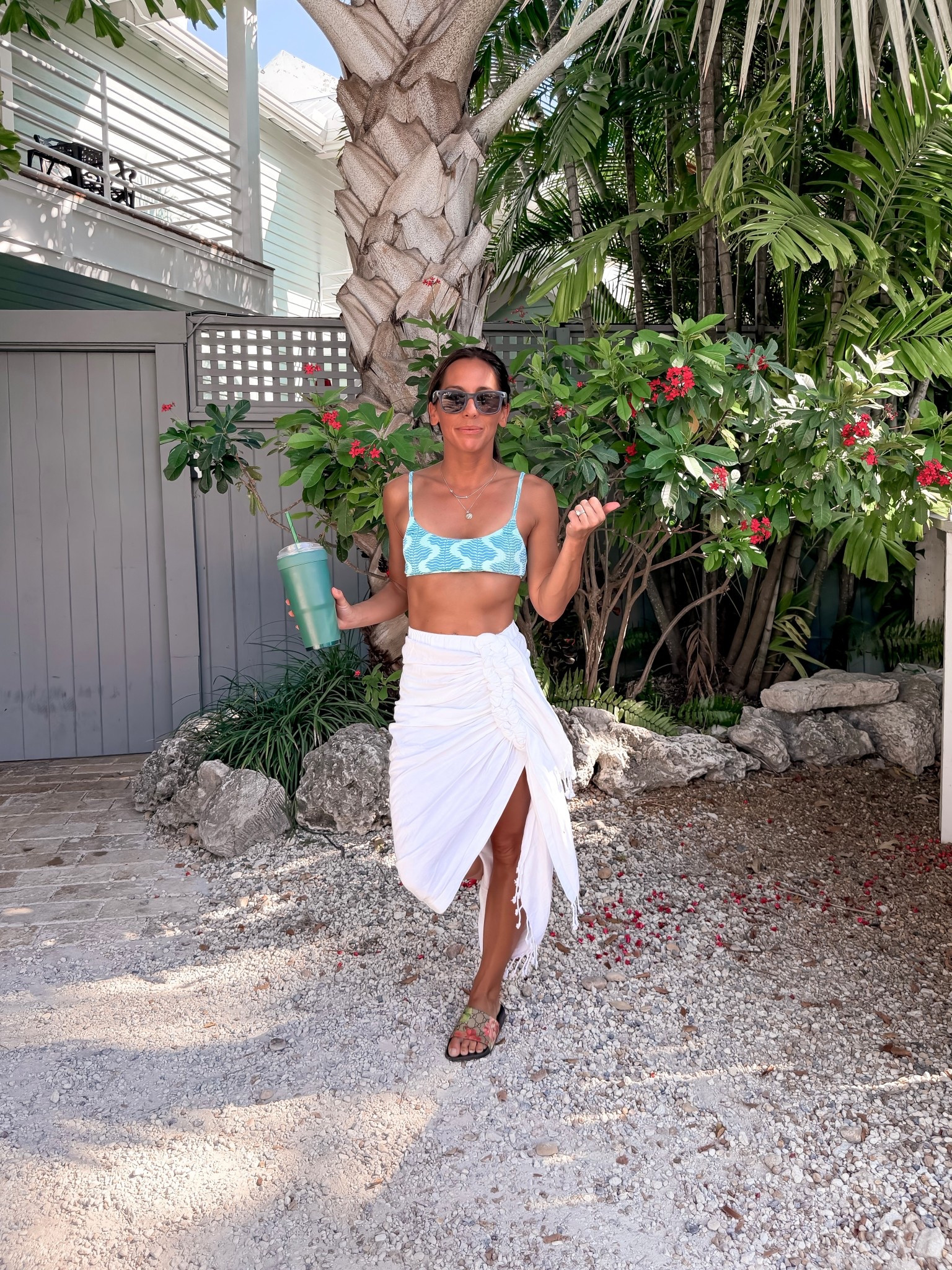 which way to the beach?? bikini top and a good coverup is all you need. for fun bright swimsuits these are the best! STEFANIE15 

#LTKPetite #LTKmomlife #LTKootd