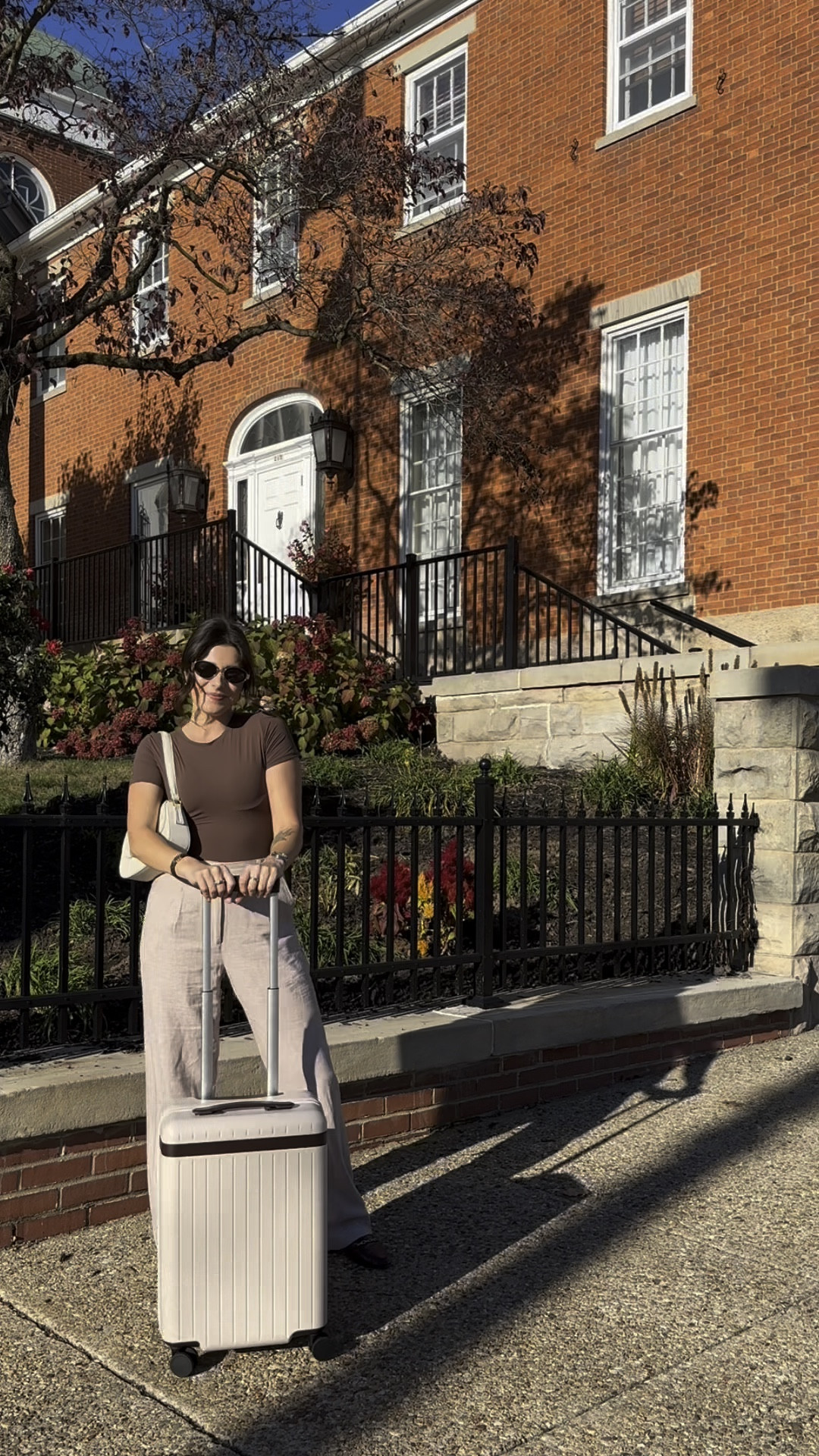 The luggage of my dreams ☁️🧳🛩️🤎🛵

// Say hello to the ‘Core Carry-on’ from @carlfriedrik - where luxury meets luggage ✨

If you know me, you know I love beige and brown. This Sand/Chocolate carry-on couldn’t be more perfect. It’s the perfect size for a quick trip and truly the best quality luggage I’ve ever owned. 

You can shop my luggage at the links below.

#ad #carlfriedrik #luggage #travelbag #carryon #packwithme #suitcase #luxurybags 

#LTKStyleTip #LTKTravel #LTKItBag