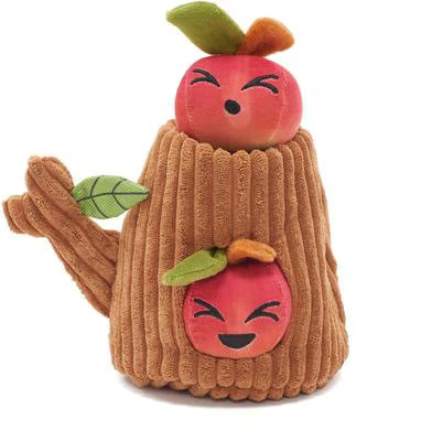 BARK Them Apples 3-in-1 Squeaky Plush Dog Toy | Chewy