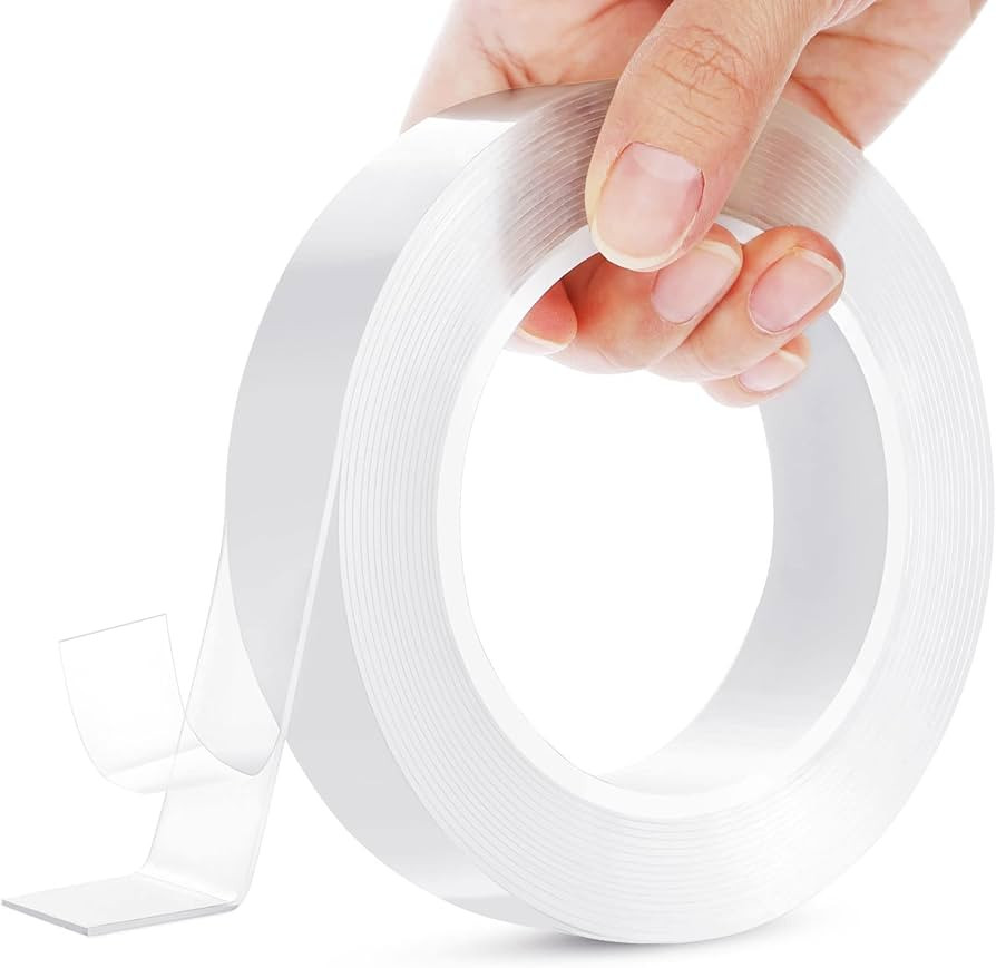 Double Sided Tape Heavy Duty, Clear Removable Mounting Tape, Multipurpose Strong Transparent Adhe... | Amazon (US)
