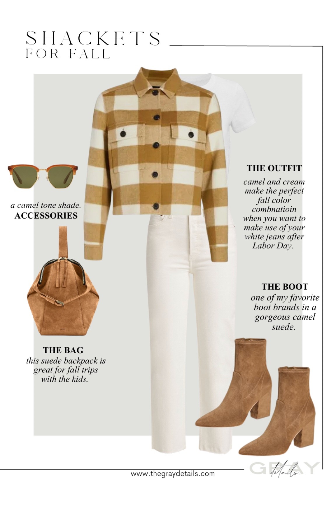 Fall shacket, jacket outfit idea. 

Fall outfit 

#LTKshoecrush #LTKSeasonal #LTKitbag