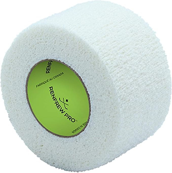 Renfrew Stretchrap Grip Tape Scapa Hockey Stick, 1 Roll (1.5"/6yds, White) | Amazon (US)