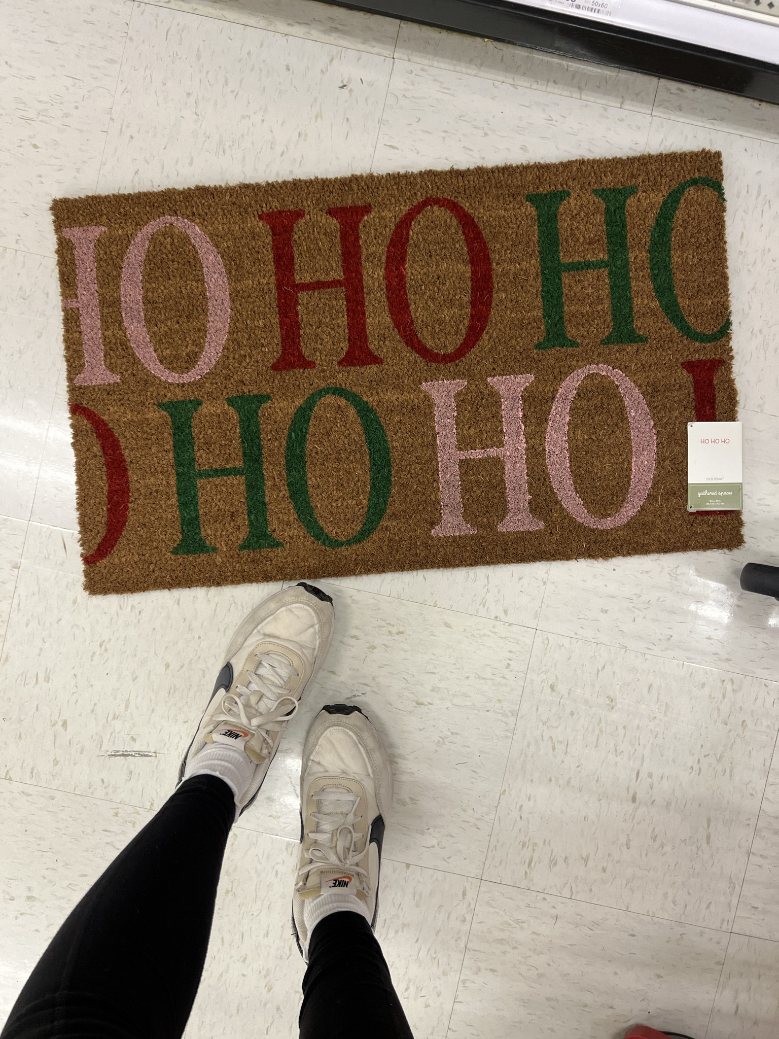 Fun Christmas doormat at Target! #holiday decor 

#LTKHoliday #LTKFindsUnder50 #LTKHome