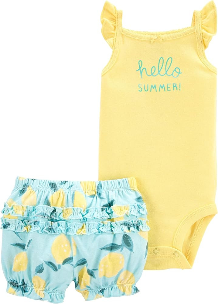 Carter's Girls 2-Piece Tank & Shorts Set | Amazon (US)