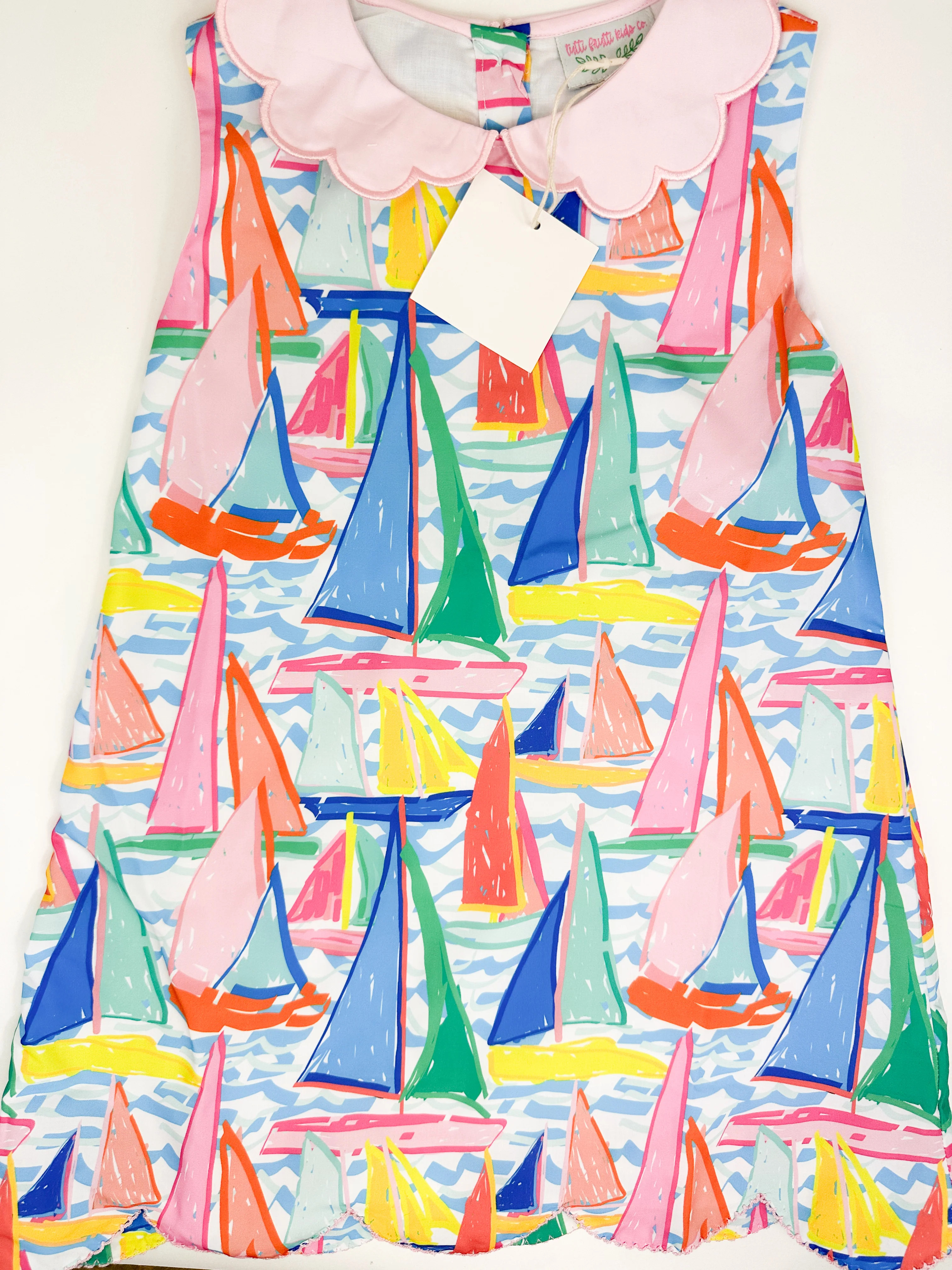 Sailboat Dress | Tutti Frutti Kids Co