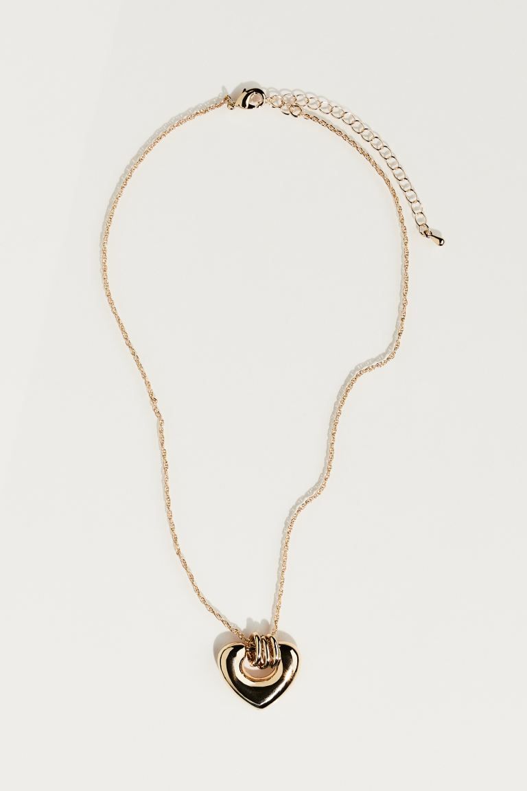 Pendant Necklace - Gold-colored - Ladies | H&M US | H&M (US + CA)