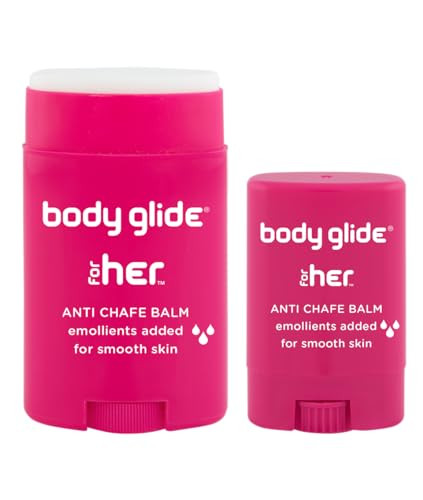BodyGlide For Her Anti Chafe Balm, 1.5oz & 0.35oz Bundle (USA Sale Only) | Amazon (US)