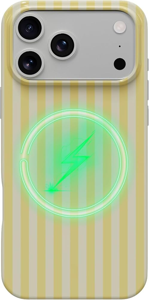 Yeddabox for iPhone 17 Pro Max Case with Magsafe Cute Striped Phone Case Soft TPU Slim Shockproof... | Amazon (US)