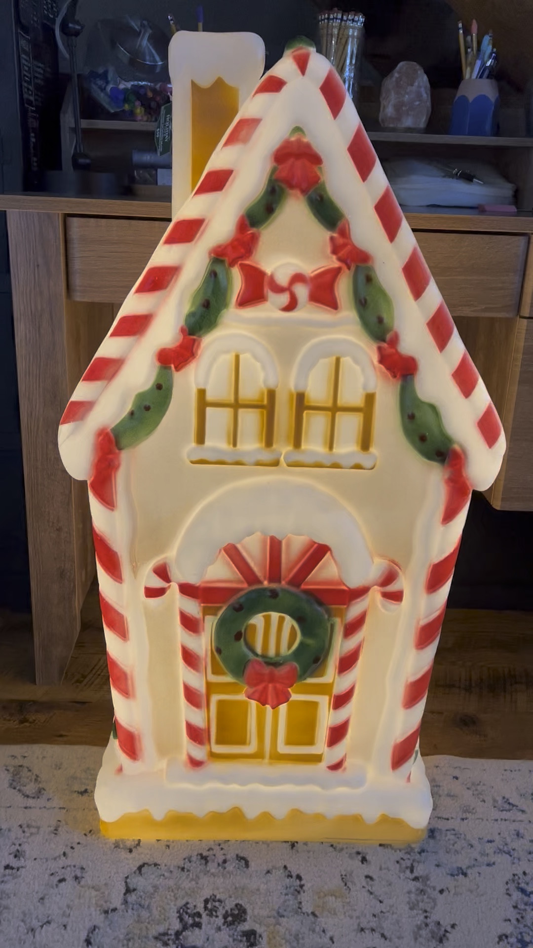 I grabbed this Light-up Christmas Gingerbread House from Walmart! It’s 3 feet tall!!! 

Christmas Decor
Fall Decor
Walmart Christmas


#LTKSeasonal #LTKFindsUnder100 #LTKHome