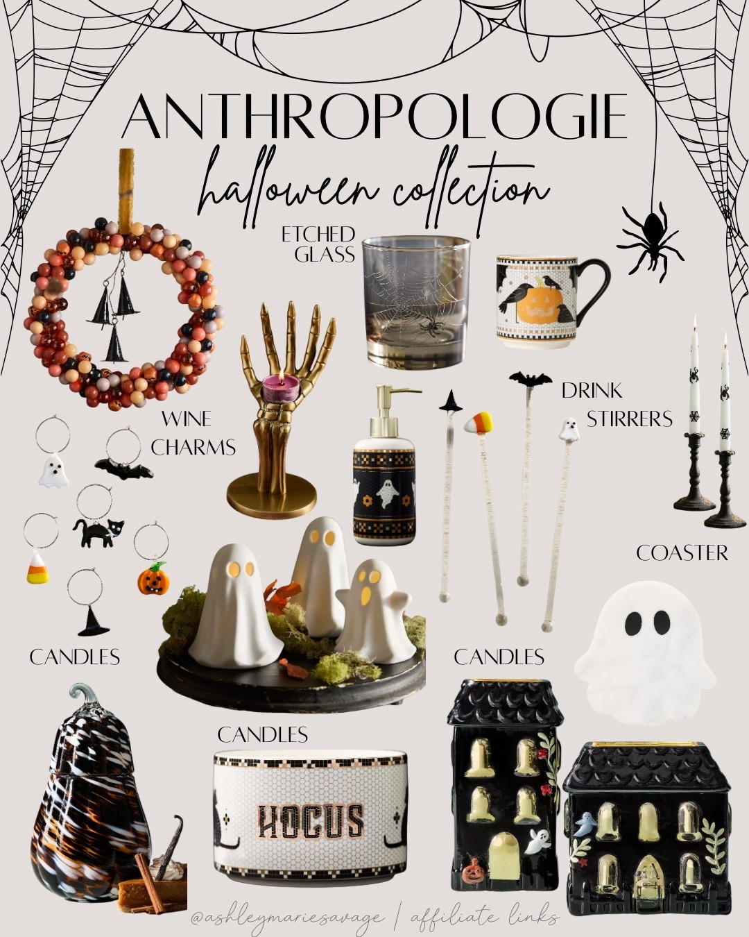 More Halloween finds from Anthropologie’s new release!! 🖤🧡 Seeing lots of ghosts this season, check them out!!! 👻

#LTKSeasonal #LTKHome