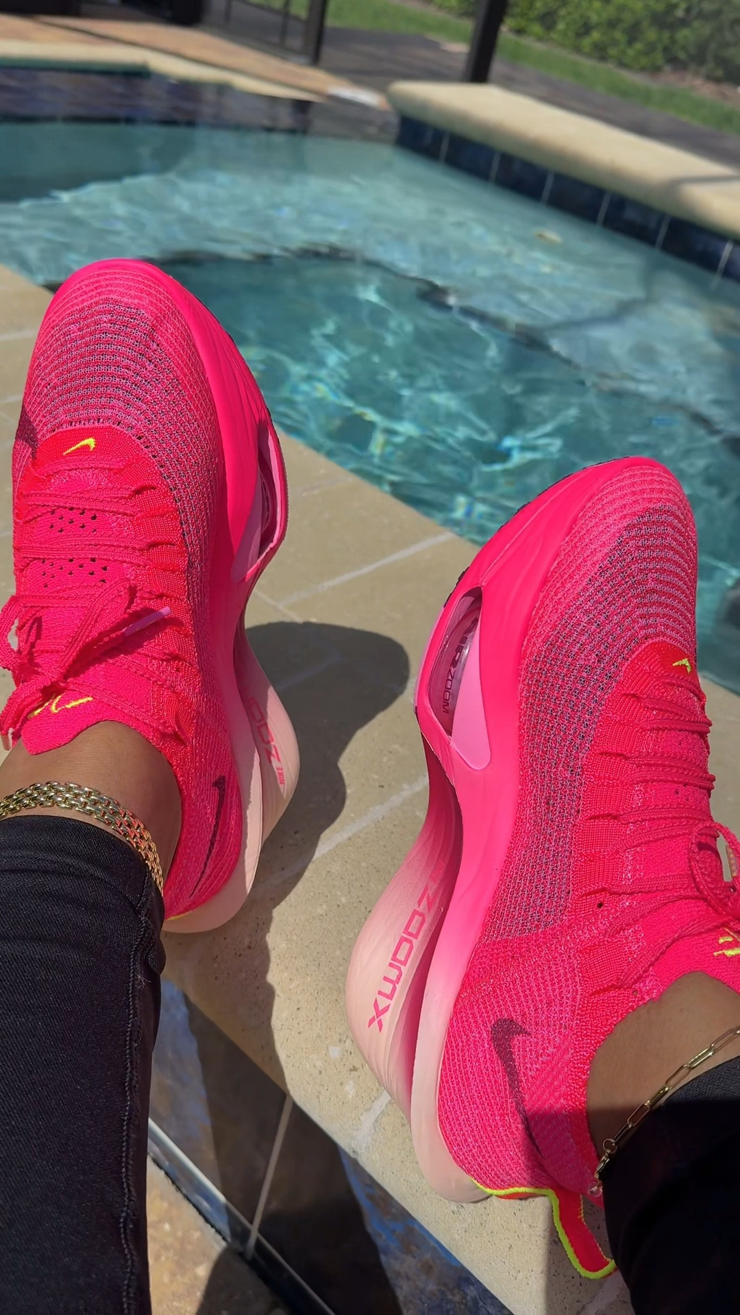 Hot pink Nike Alphafly 3s because who said performance shoes can’t be pretty too? 💕🏃🏽‍♀️

Yes, they’re built for serious runners… but I grabbed them for the comfort, the bounce, and the fact that they instantly make any outfit look like I have my life together. Lightweight, fast-feeling, and very much that girl energy.

If you’ve been thinking about trying Alphaflys, this color is your sign. ✨

#LTKfit #LTKshoecrush #NikeAlphafly3 #PinkSneakers #RunningStyle #ComfortAndStyle #SoftLifeAesthetic #AthleisureLook #SneakerFinds #ThatGirlStyle