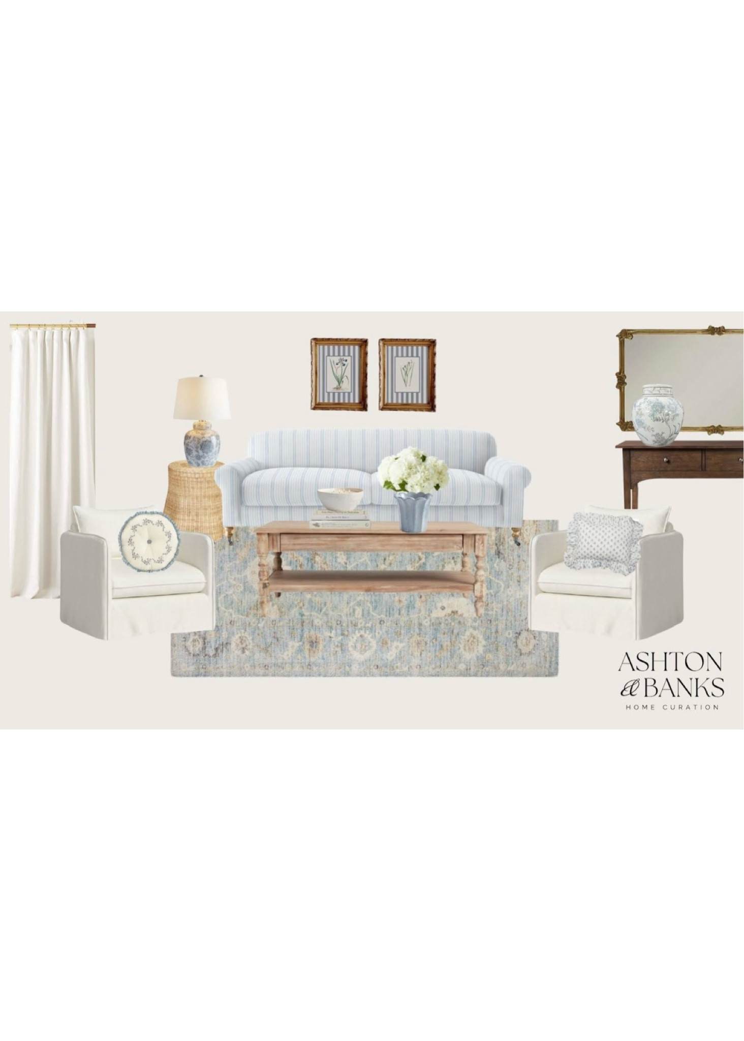 Inspiration to Interiors: Seaside Nostalgia! I love the cozy, coastal vibes in this one! Follow along on TikTok for more of this series! Follow @ashtonandbanks on IG for more design! 🩵☁️

#LTKHome

#LTKHome