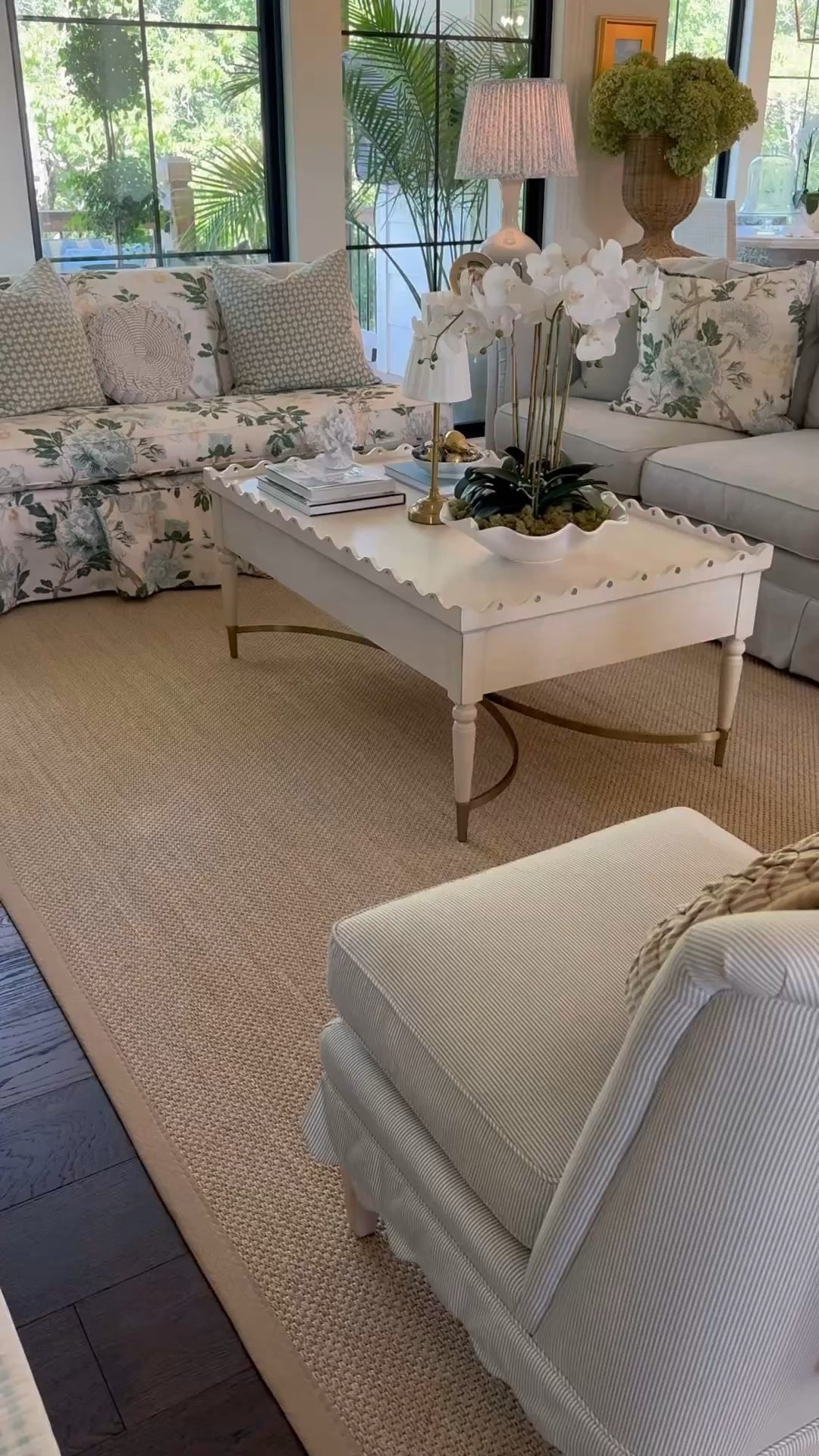 I always find the best items on @wayfair like our sisal rug! I’ve rounded up some of my favorite finds we’ve incorporated into our living room! #WayfairPartner #Wayfair 

We have this sisal rug in our living room, entry, my office and as a runner! It’s great for high traffic areas and can easily be cleaned! 

💙 Love these shatterproof glassware! 

🥰 Scalloped rattan console are so pretty! 

👏🏻 favorite scalloped sheets! 

💙 Botanical art that looks amazing! 


#LTKHome #LTKWatchNow