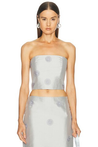 Marlies Grace Marlies Top in Grey | FWRD 