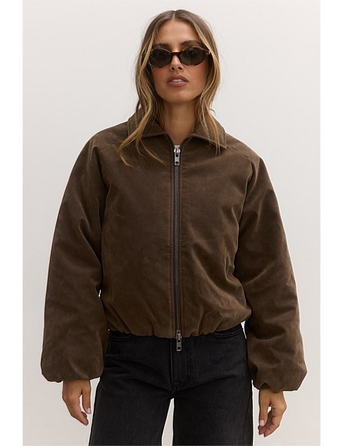 CECI SUEDE BOMBER | David Jones (Australia & New Zealand)