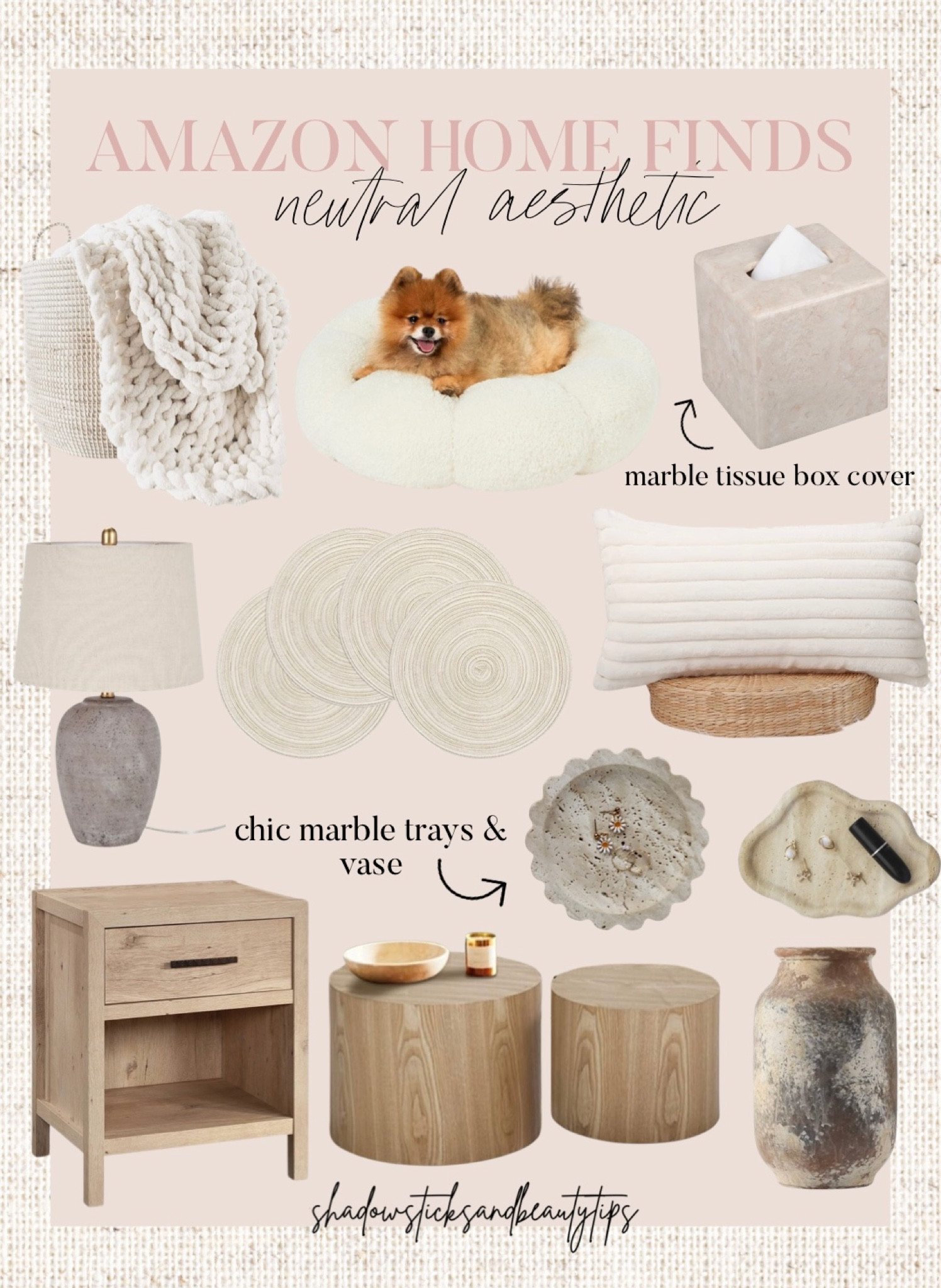 Neutral home decor from Amazon, neutral home aesthetic 

#LTKSeasonal #LTKhome #LTKfindsunder100