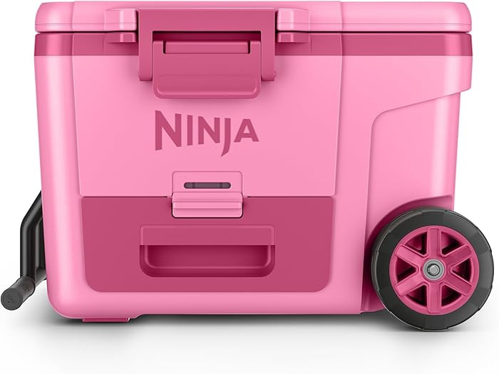 Ninja FrostVault 45QT Cooler with Wheels | Insulated with Temp Dry Storage Drawer | Keeps Ice Col... | Amazon (US)