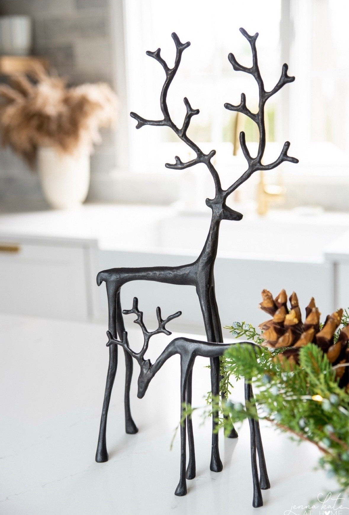 These mini reindeer are the cutest little guys! I love them on my kitchen island!

#LTKSeasonal #LTKHome #LTKHoliday