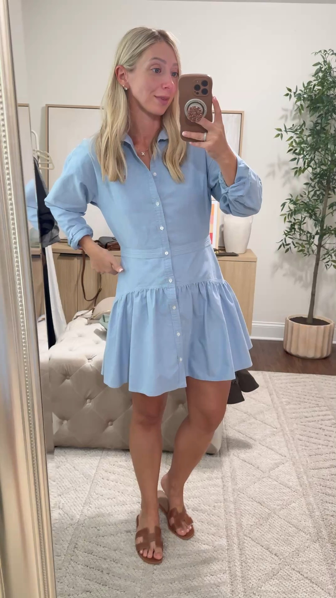Ralph Lauren shirt dress 💙 I’m a size 2/4 wearing the size 2! 

Ralph Lauren, fall fashion, fall dresses

#LTKmomlife #LTKootd #LTKdayinmylife