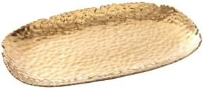 Pampa Bay Golden Millennium 14 x 9-inch Serving Platter, Gold | Amazon (US)
