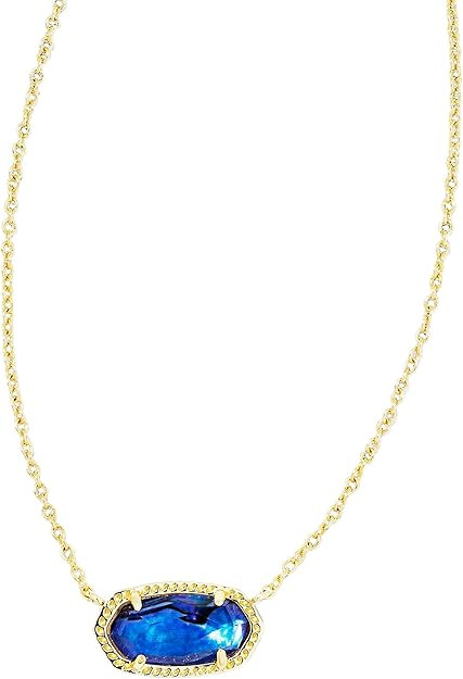 Kendra Scott Elisa Pendant Necklace for Women, Fashion Jewelry, 14k Gold-Plated | Amazon (US)
