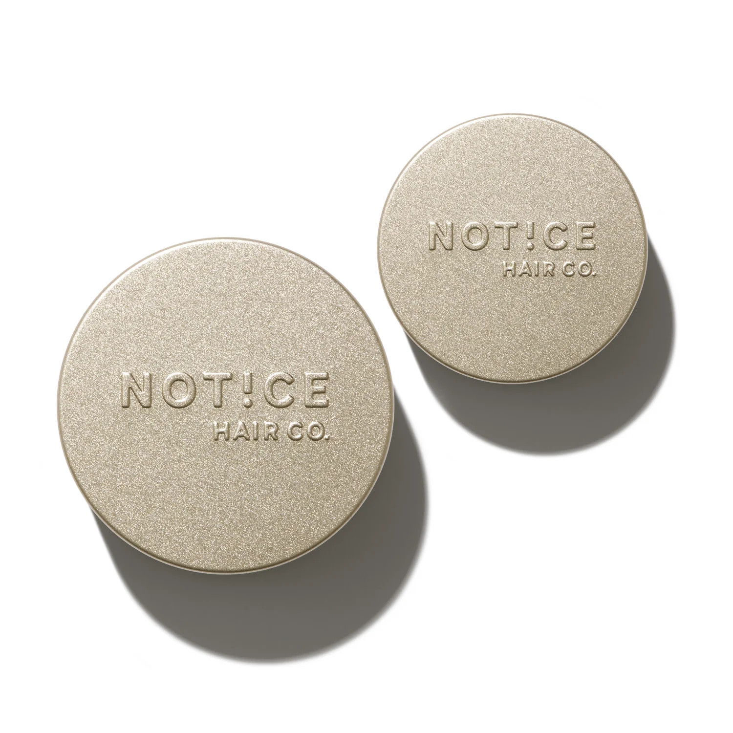 HAIR BAR TRAVEL TIN GOLD | NOTICE Hair Co.