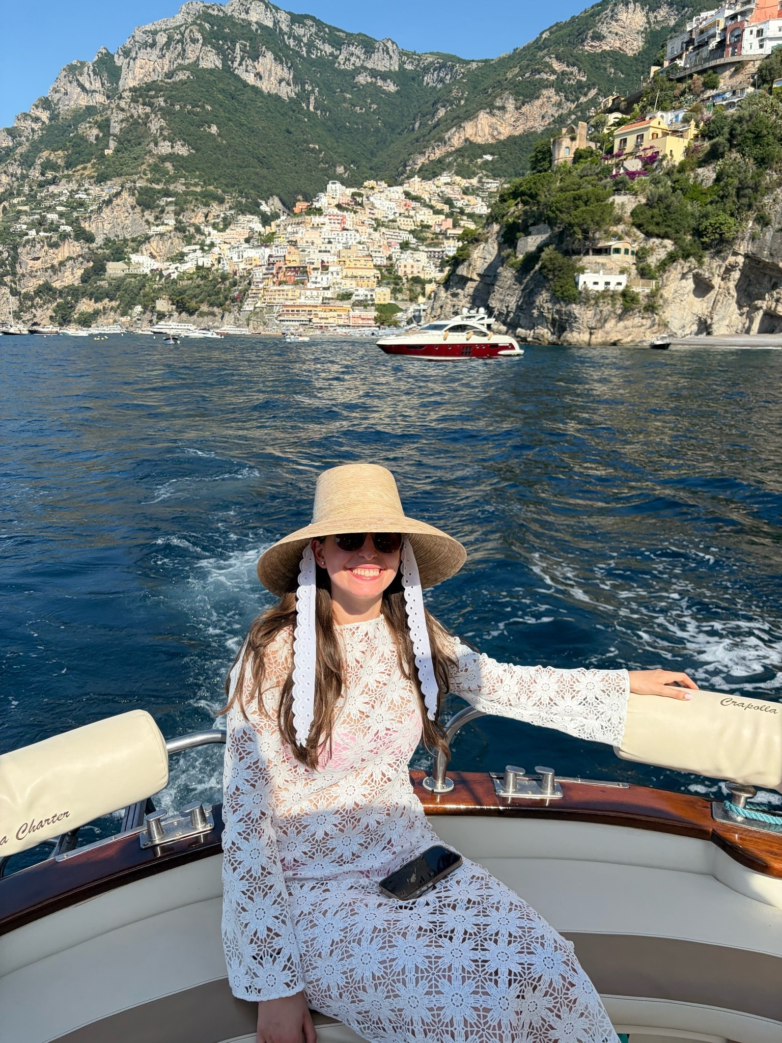 Amalfi coast, amalfi coast boat tour, Positano, honeymoon, Amalfi coast honeymoon, Positano honeymoon, white coverup, hill house coverup, straw hat, Sarah Bermuda bray hat

#LTKTravel #LTKSeasonal #LTKSwim